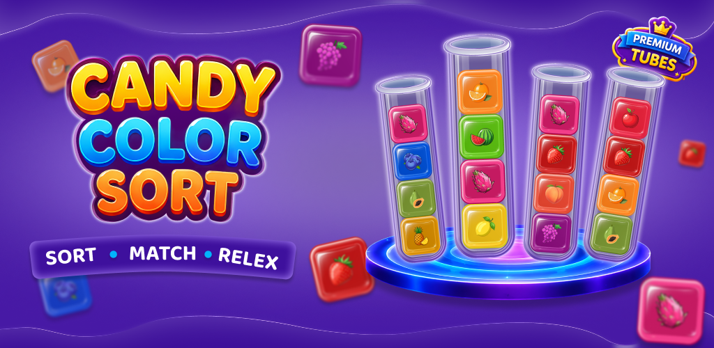 Candy Color Sort Screenshot